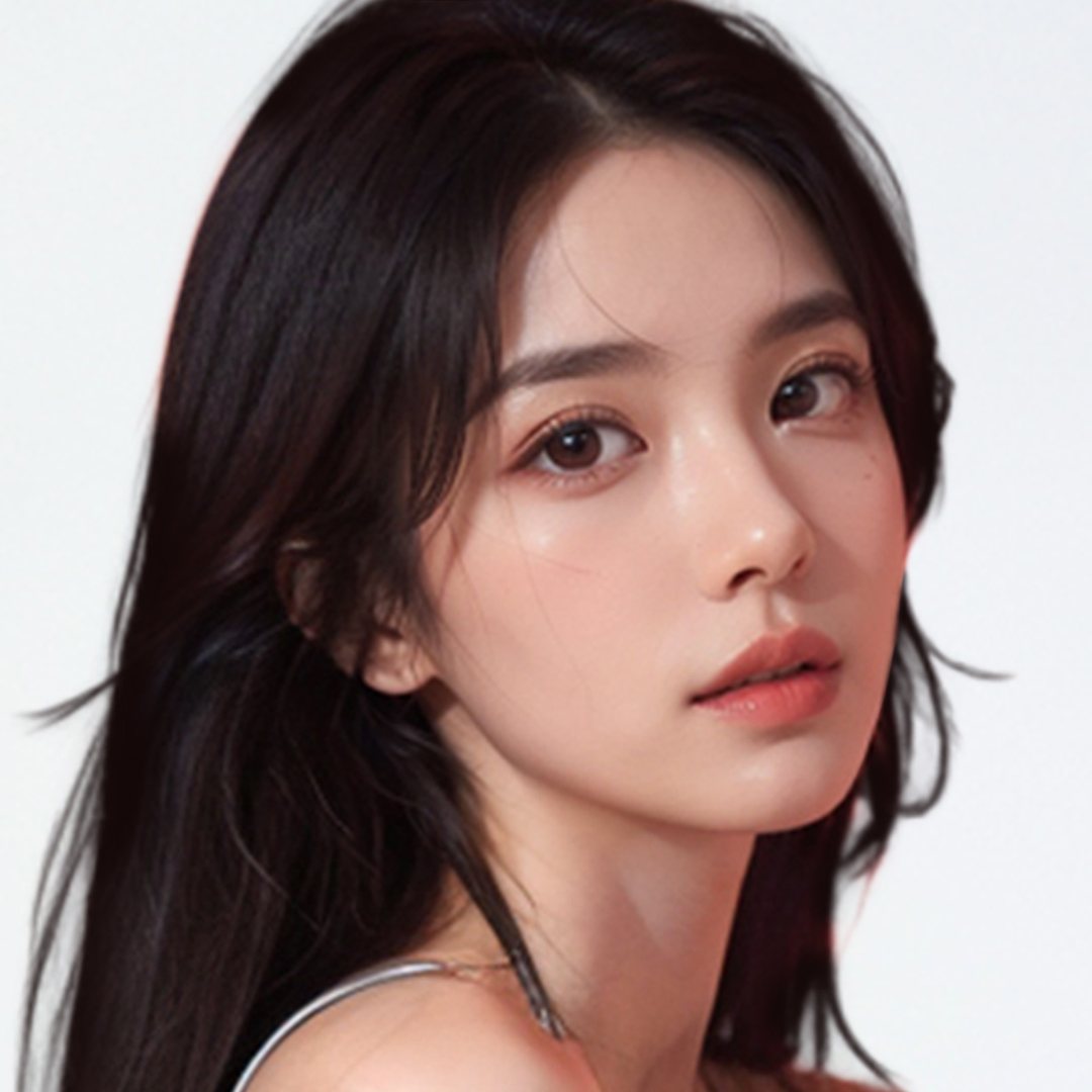 눈성형 — 여성 모델 얼굴